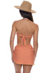 Luli Fama Luli Chic Ruffle Sarong Mini Skirt